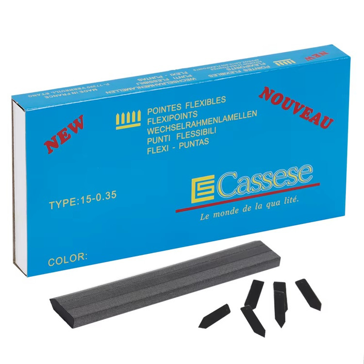سوزن پلاک پشت قاب Type 15-0.35 بسته ۱۰۰۰۰ عددی cassese فرانسوی اصل